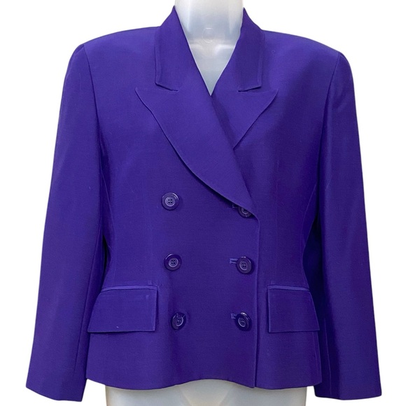 Dior Jackets & Blazers - Christian Dior Double Breasted Wool Blazer Jacket